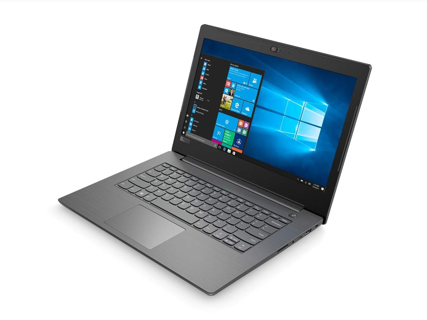 Refurbished) Lenovo V330 Intel Core i3 8th Gen 14 inch HD Thin and Light Laptop (8 GB RAM/ 256 GB SSD/DOS/Grey/ 1.70 kg)