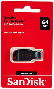 SanDisk Cruzer Blade 64GB USB 2.0 Flash Drive