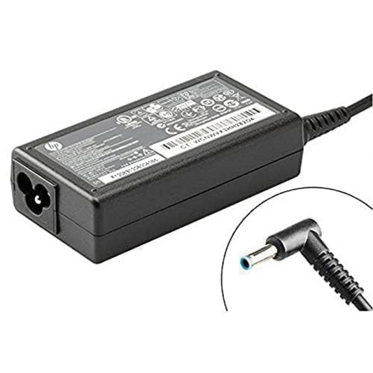 HP Blue Pin Original Laptop Charger 19.5V 3.33A 65W Adapter- Black